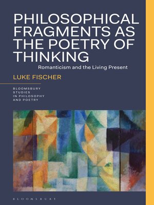 cover image of Philosophical Fragments as the Poetry of Thinking